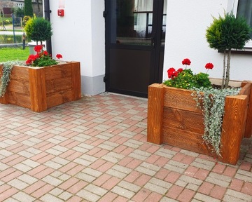 Цветочный горшок для овощей, бетон, имитация дерева, бетонные плиты № 7А