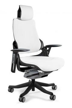 Fotel biurowy ergonomiczny WAU biały BL416 UNIQUE / SPEŁNIA NOWE NORMY