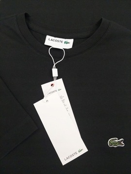 Lacoste T-shirt koszulka męska biała 100% Bawełna / L