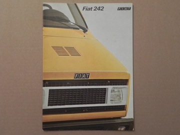 Prospekt - FIAT 242 - 197? r