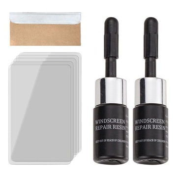 Жидкий клей для стекол автомобиля, черный.