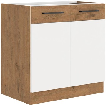 SZAFKA DO KUCHNI VIGO POD ZLEW 80CM BIAŁY LANCELOT