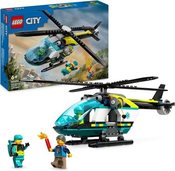 Klocki Lego City 60405 Helikopter ratunkowy 6 +