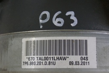 AIRBAG ŘIDIČE VW TOUAREG 7P6880201D