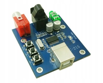 звуковая карта, ЦАП, PCM2704, USB COAXIAL, S/PDIF