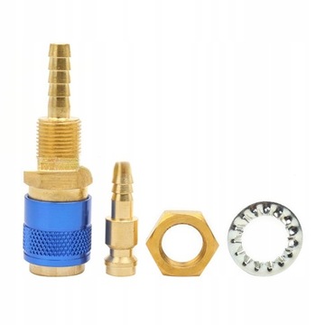 2 SZT SZYBKOZŁĄCZE PALNIKA SPAWALNICZEGO ZESTAW M6