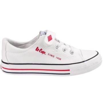Buty dla dzieci Lee Cooper białe LCW-22-44-0804K 28