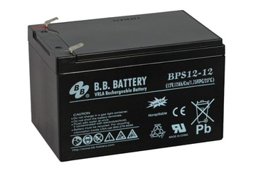 Akumulator AGM 12Ah 12V BPS 12-12