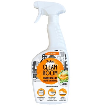 COMFORT CLEAN BOOM, Uniwersalny płyn do czyszczenia, MELON & OGÓREK 600 ml