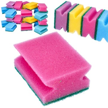 Zmywak kuchenny gąbka czyścik do naczyń 24 szt.
