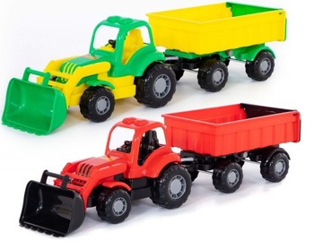 WADER TRAKTOR Z PRZYCZEPĄ RUCHOME ELEMENTY 44556