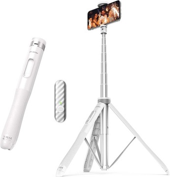 ATUMTEK kijek do selfie o długości 150 cm -biały