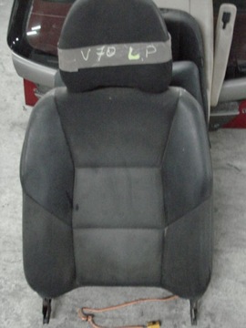 FOTEL OPARCIE LEWY VOLVO V70 II PÓŁSKÓRA