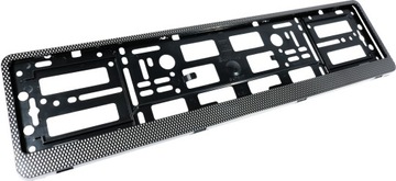 КАРБОНОВАЯ РАМКА НОМЕРНОГО ЗНАКА КАРБОН