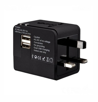 АДАПТЕР WORLD SOCKET ADAPTER США Великобритания ЕС USB