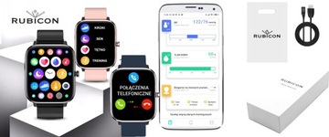 SMARTWATCH TEMPERATURA CIAŁA PULS RUBICON RNCE79