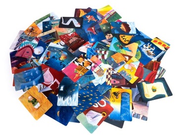 Расширение игры DIXIT 2 ADVENTURES, см. карточки.