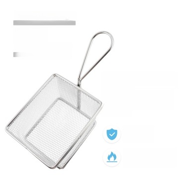 КОРЗИНА ДЛЯ ЗАКУСОК ОСНОВА ДЛЯ ЖАРКИ РЫБЫ ФРИТЮРНИЦА ИНСТРУМЕНТ