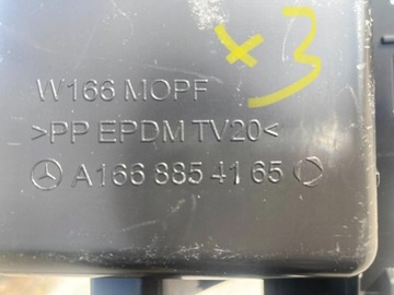 MERCEDES GL 166 W166 VÝZTUHA NÁRAZNÍKU ZADNÍ 1668854165