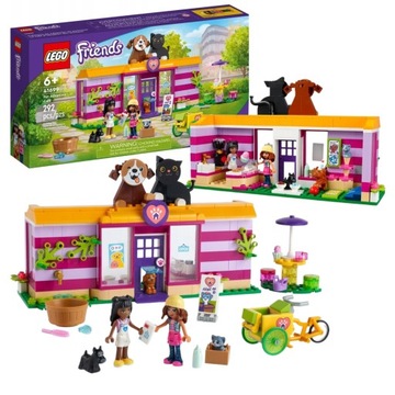 LEGO FRIENDS SCHRONISKO DLA ZWIERZĄT HOTEL DLA PSÓW I KOTÓW KAWIARENKA