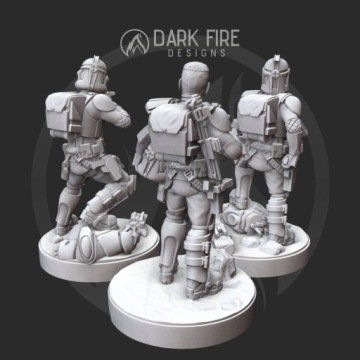 Модель Republic Guerrilla 1 подходит для игры Star Wars Legion 1.