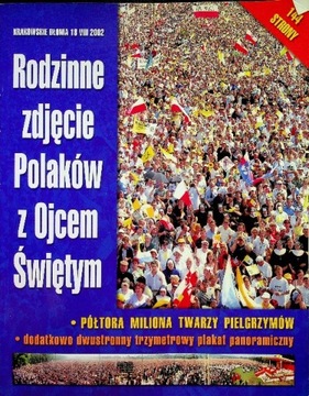 Rodzinne zdjęcie polaków z Ojcem świętym