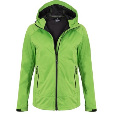 ЖЕНСКАЯ ВЕТРОЗАЩИТНАЯ КУРТКА СОФТШЕЛЛ С КАПЮШОНОМ M