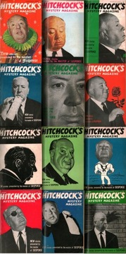 ALFRED HITCHCOCK'S MYSTERY MAGAZINE - OPRAWIONY ROCZNIK 1966 - 12 NUMERÓW