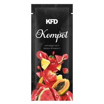 KFD kompot saszetka 7,5 g Truskawkowy