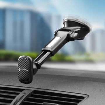 FORCELL CARBON H-CT327 магнитный автомобильный держатель на лобовое стекло