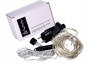 500 СВЕТОДИОДНЫХ ПРОВОДНЫХ СВЕТИЛЬНИКОВ РОЖДЕСТВЕНСКАЯ ЕЛКА БЕЛЫЙ СВЕТ