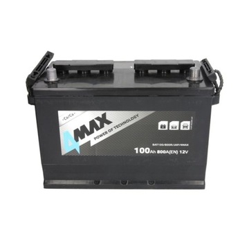 Аккумулятор 4MAX ECOLINE 100 Ач 800 А P+