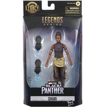MARVEL LEGENDS BLACK PANTHER RUCHOMA FIGURKA SHURI