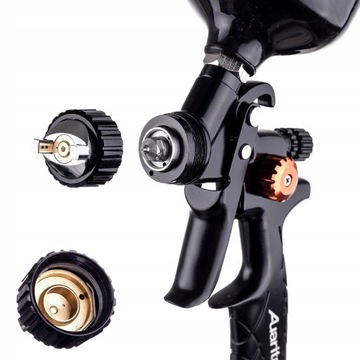 Покраска пистолета Mini Auarita Lion 2 Light 0,8 мм HVLP для раствора 250 мл