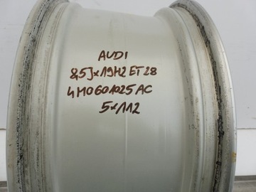 Felga pojedyncza Audi Q7 4M0601025AC