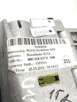 AUDI Q7 4M 2017 LOKETNÍ OPĚRKA TUNELU STŘEDNÍHO