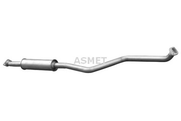 ASMET TŁUMIK UKŁADU WYDECHOWEGO PRZÓD MAZDA 323 F VI 1.6 01.01-05.04