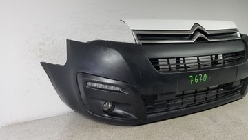 CITROEN BERLINGO IV 4 16 - Передний бампер со светодиодной подсветкой 7670