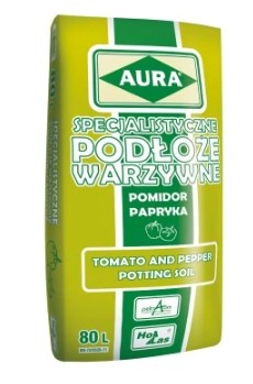 PODŁOŻE WARZYWNE POMIDOR PAPRYKA AURA 80L AGARIS