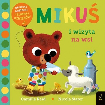 Mikuś i wizyta na wsi książka dźwiękowa - DK