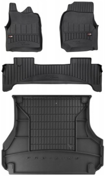 Set 3D gumové rohože Toyota Land Cruiser J100 1998-2007