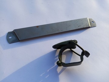 Набор зажимов для крепления лопаты