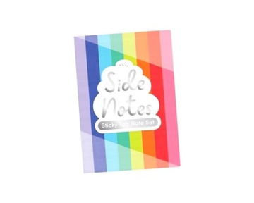 NOTATNIK Z KARTECZKAMI KOLOROWE NOTATKI, OOLY