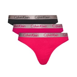 Majtki stringi 3-pack Calvin Klein M