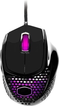 Проводная мышь Cooler Master MM720 с черной глянцевой отделкой и RGB-подсветкой