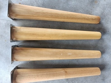DREWNIANE NOGI MEBLOWE 40 CM NOGI DO MEBLI STOŁU KOMODY SZAFY