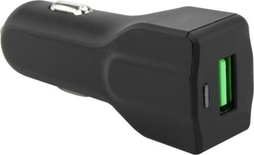 Автомобильное зарядное устройство Ansmann 1x USB 2.4A QC 3.0