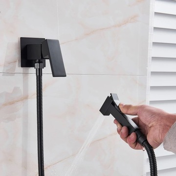 KRAN BATERIA BIDETOWA ŁAZIENKOWA BIDET CZARNY MAT