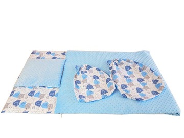 ŚPIWÓR KOŁDERKA POŚCIEL DO PRZEDSZKOLA + WORECZKI