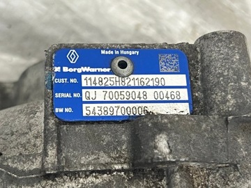 RENAULT NISSAN JUKE QASHQAI 1.5 dci турбокомпрессор